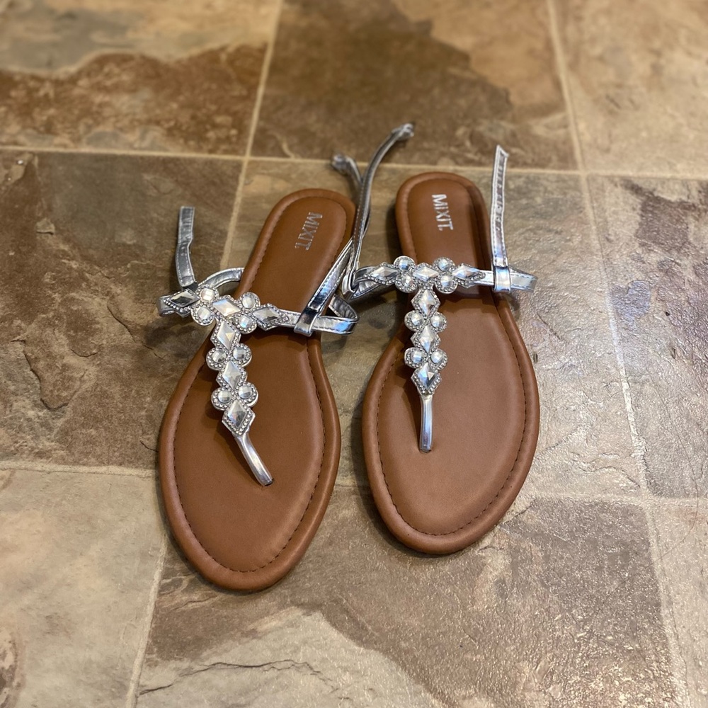 Bejeweled Sandals